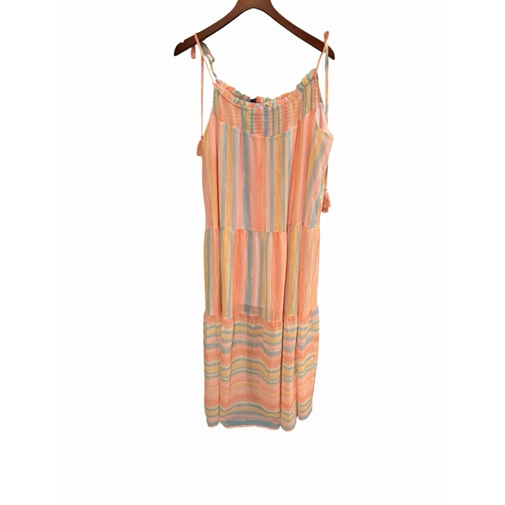 Grace + Karma Sun Dress Sleeveless Summer Boho Beach Hippie Sizzling Siren‎ 1X